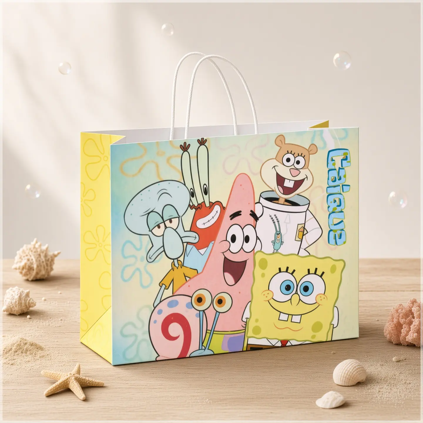 Arquivo de Corte - Sacolinha Bob Esponja 1 1