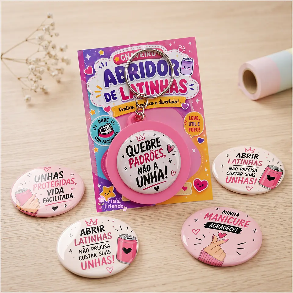 Arquivo de Corte Chaveiro Abridor de Latinha Unhas 32mm 49 1