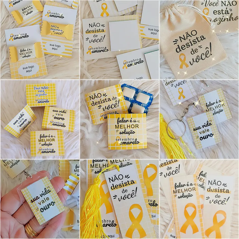 Arquivo de Corte Kit Combo Mimos Setembro Amarelo 2 1