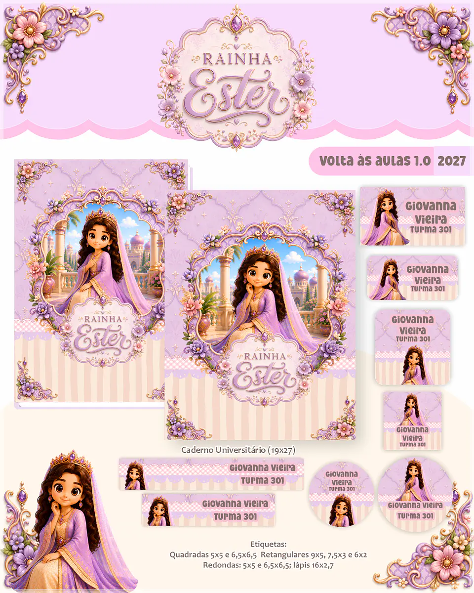 Encadernação - Rainha Esther Escolar Cristão 1