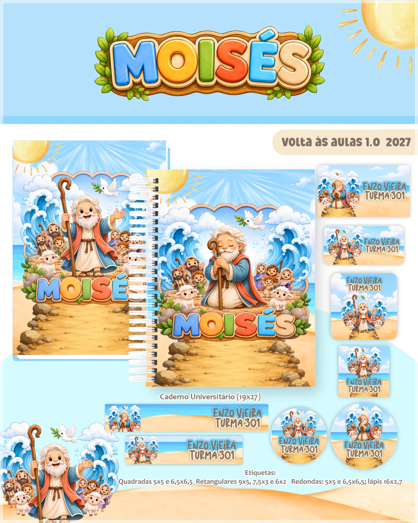 Encadernação - Moiséis Escolar Cristão 1