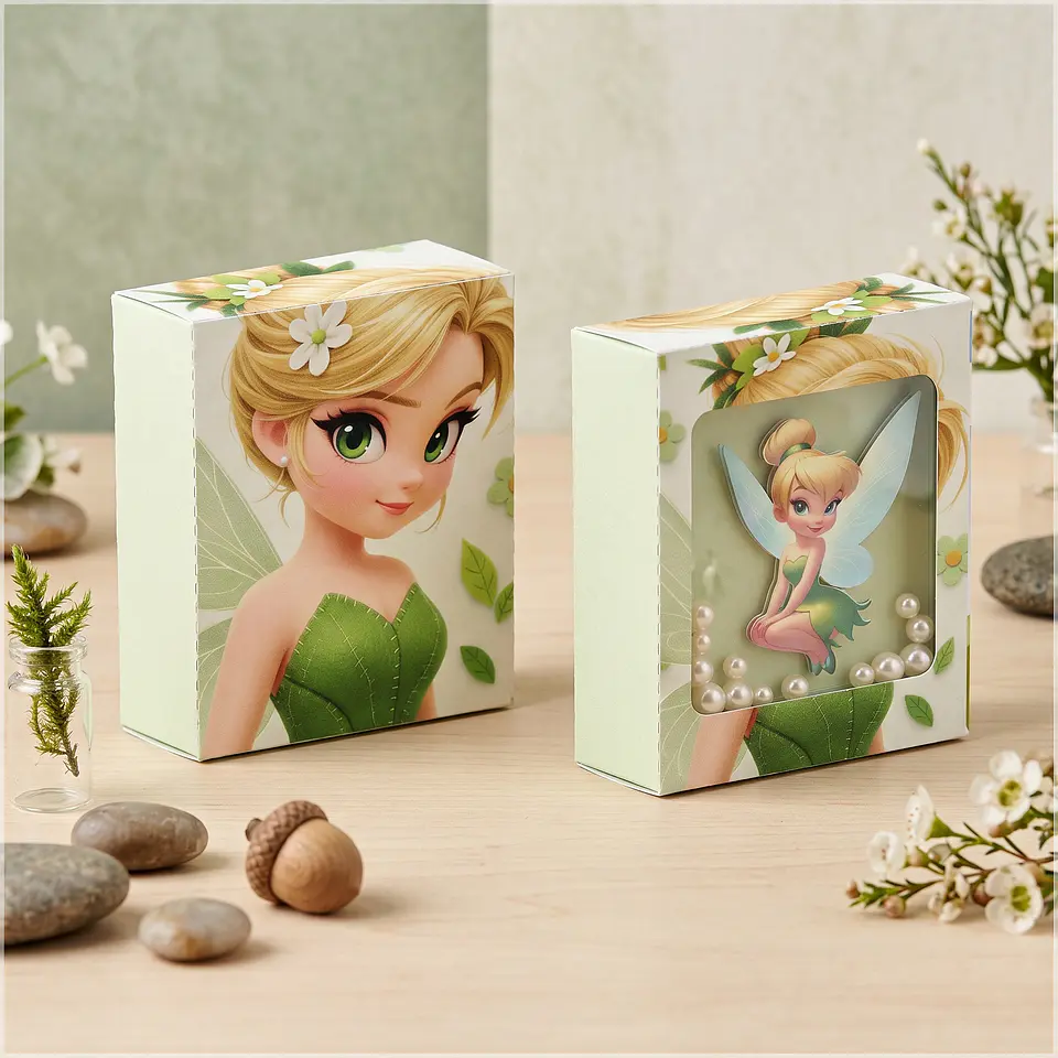 Arquivo de Corte - Caixa Alta com Visor Tinker Bell Sinhinho 1 1
