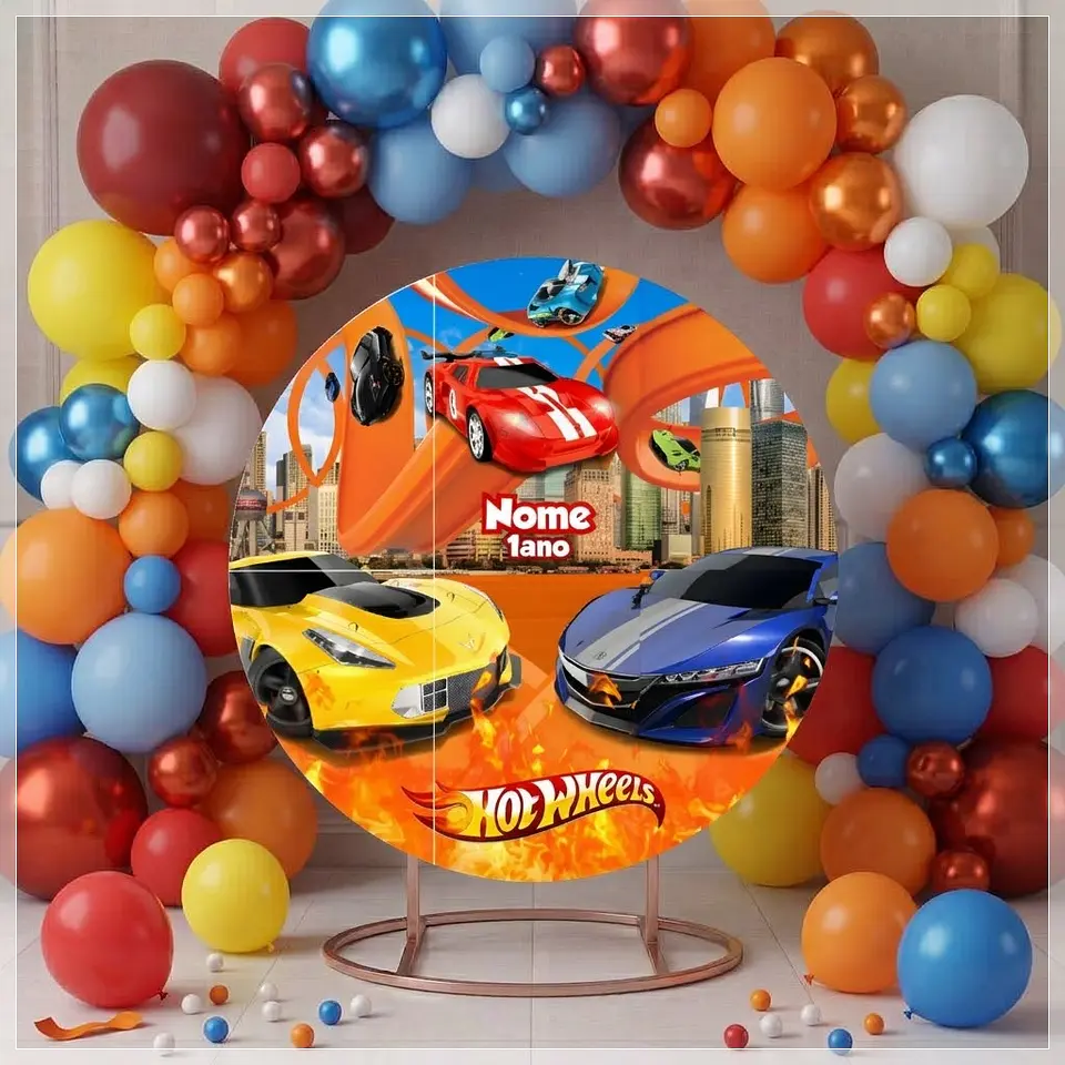 Arquivo de Corte - Painel Hot Wheels 1