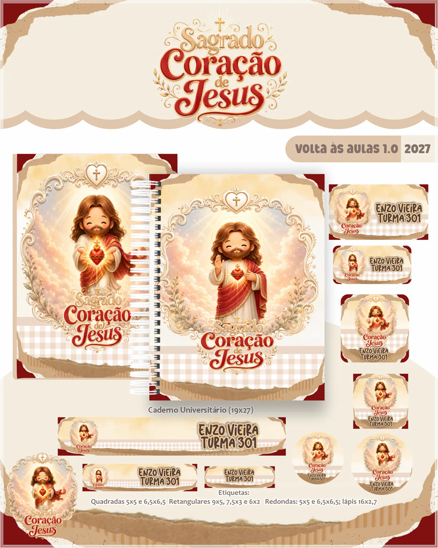 Encadernação - Sagrado Coração de Jesus Escolar Cristão 1