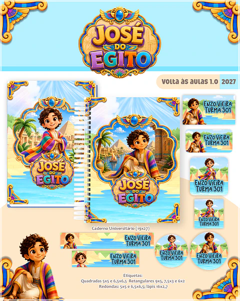 Encadernação - José do Egito Escolar Cristão