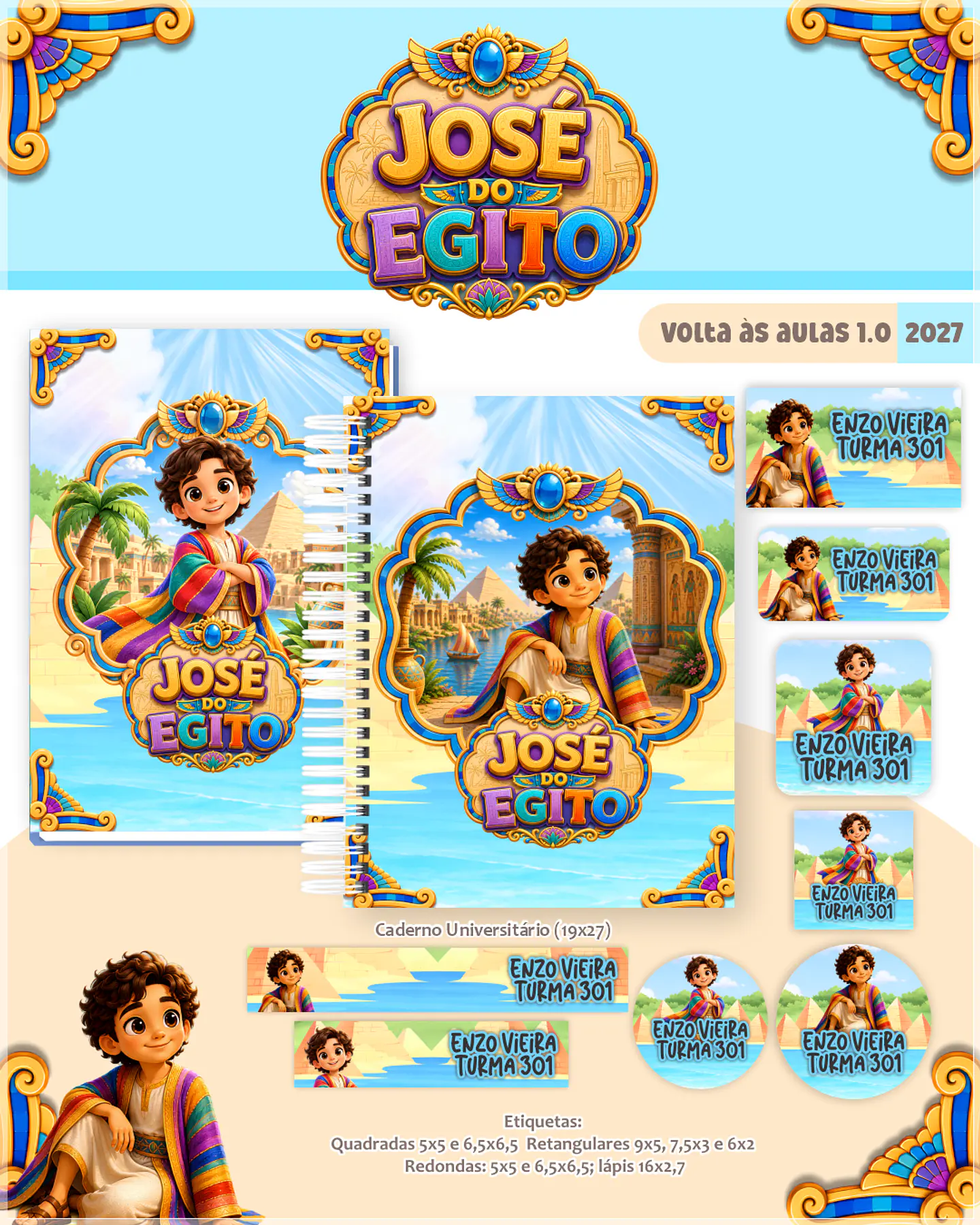 Encadernação - José do Egito Escolar Cristão 1