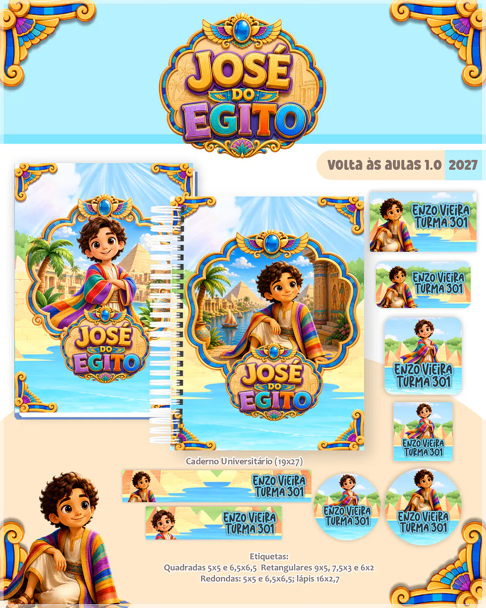 Encadernação - José do Egito Escolar Cristão 1