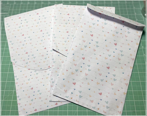 Arquivo de Corte Molde Envelope para Topo de Bolo 1