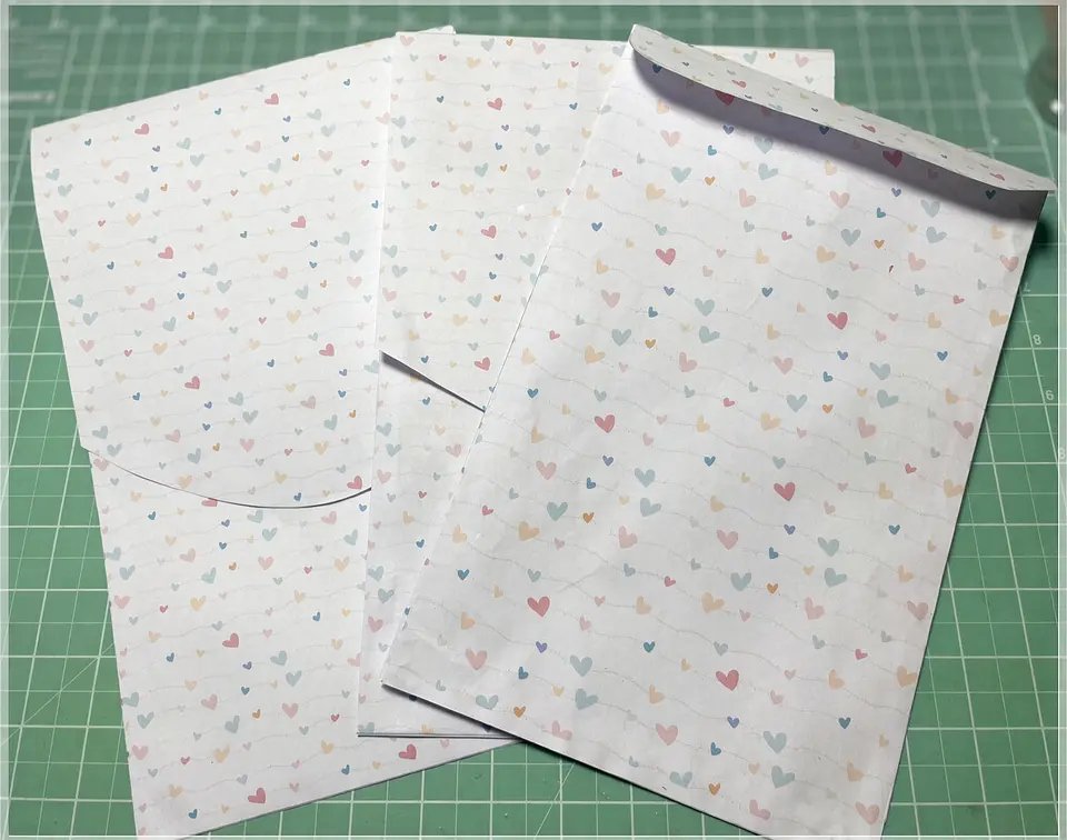 Arquivo de Corte Molde Envelope para Topo de Bolo 1 1