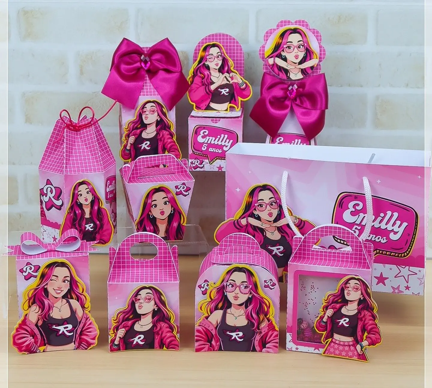Arquivo de Corte Kit Festa Dos Rosa Emilly Vick 4 1