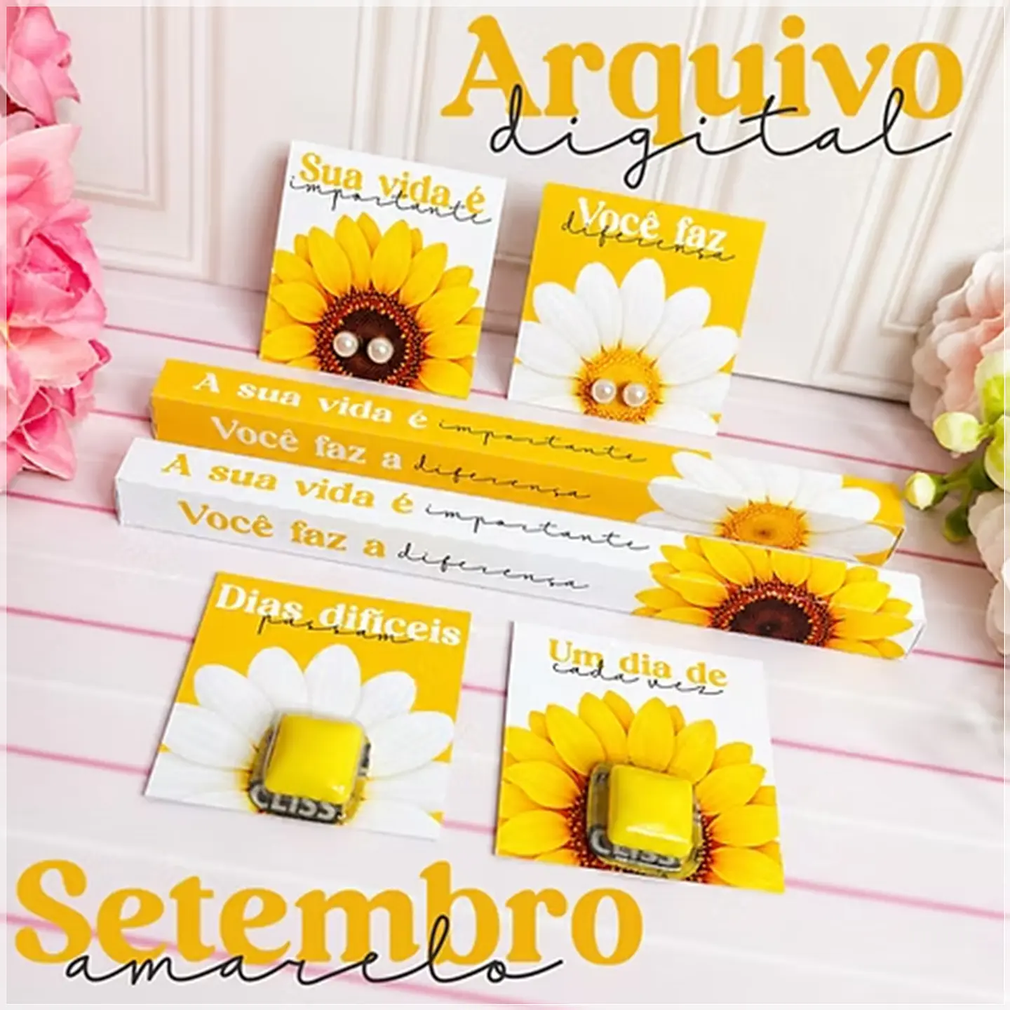 Arquivo de Corte Kit Coleção Setembro Amarelo 1 1