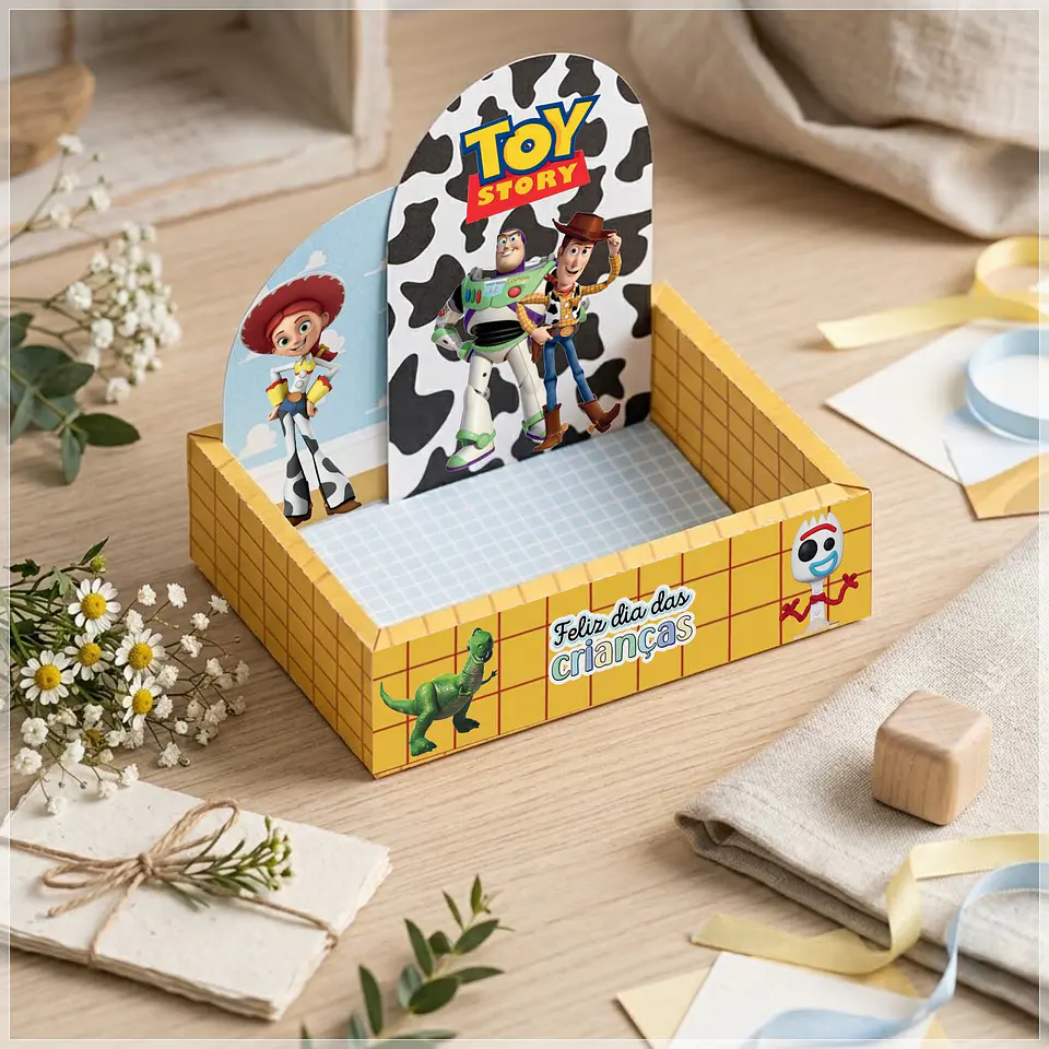 Arquivo de Corte - Caixa Cenario Toy Story 1