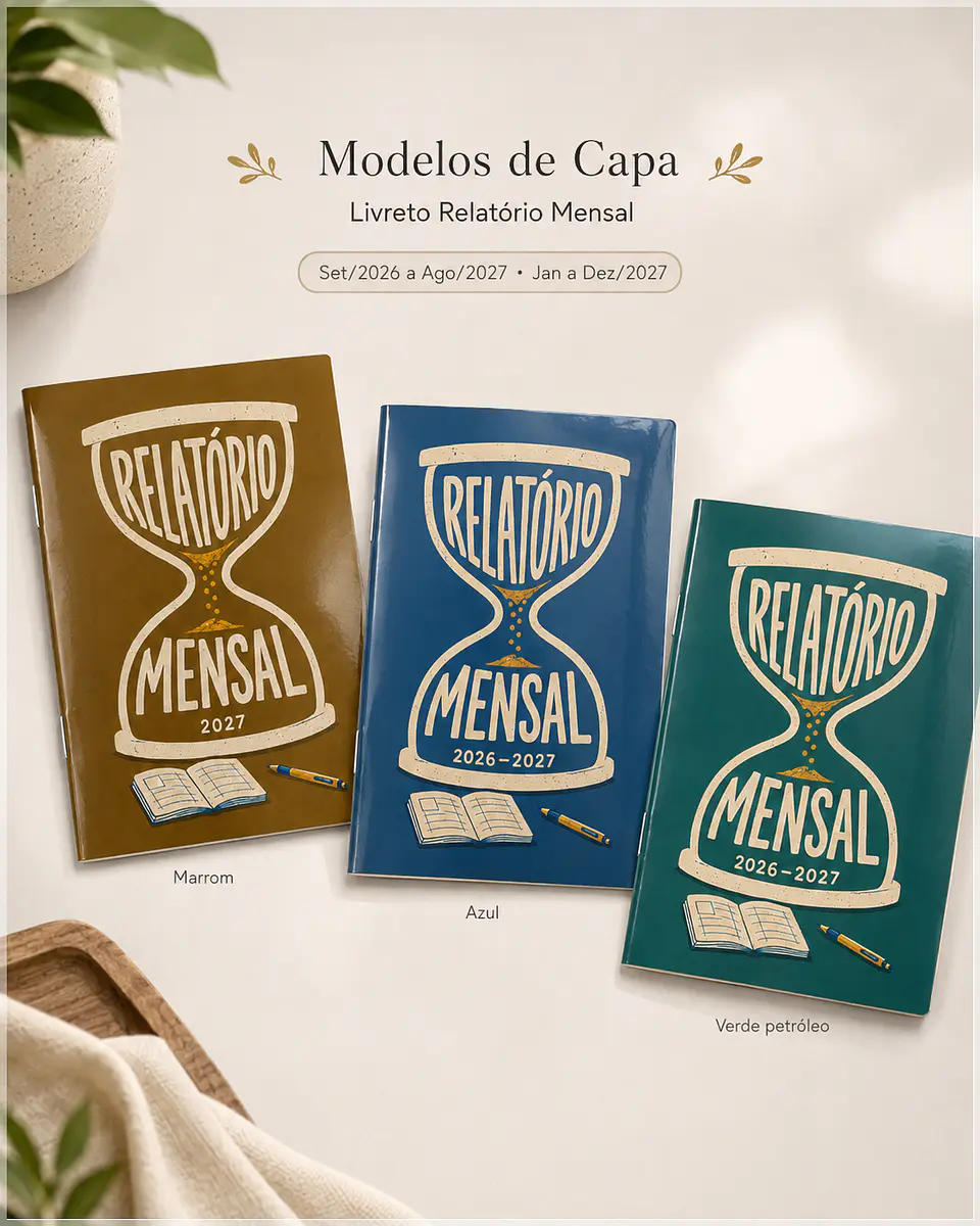 Encadernação - Relatório Mensal Pioneiros Regulares Neutro 1