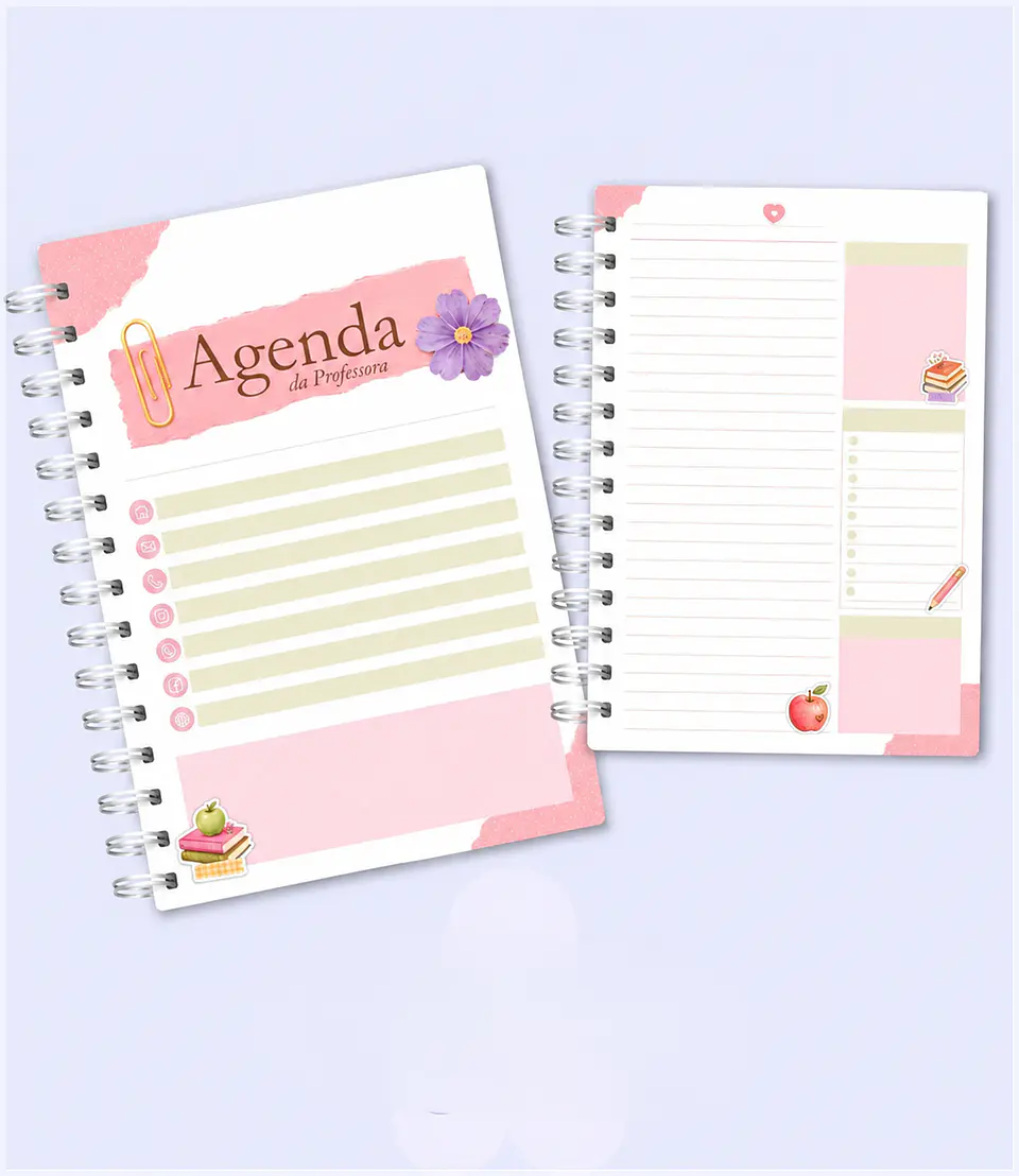 Encadernação - Miolo Agenda Dia dos Professores 27 1