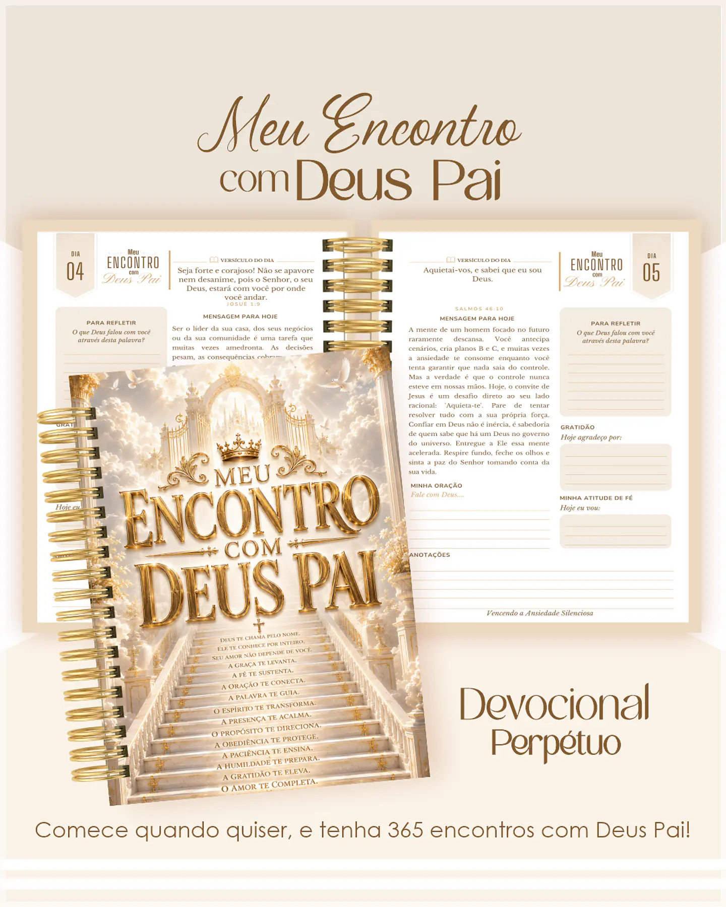 Encadernação - Devocional Perpétuo O Caminho 1
