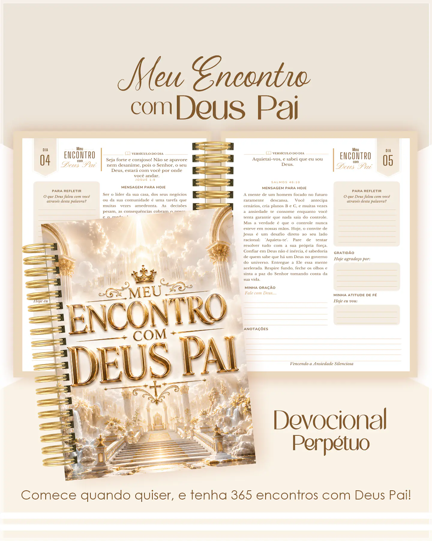 Encadernação - Devocional Perpétuo Reino de Deus 1