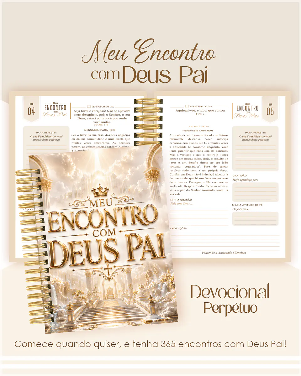 Encadernação - Devocional Perpétuo Reino de Deus 1