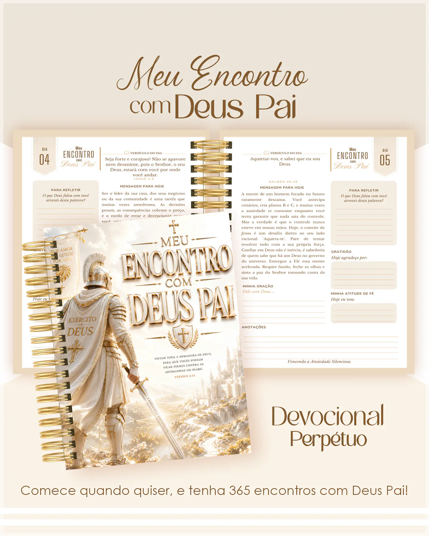 Encadernação - Devocional Perpétuo Exercito de Deus 1