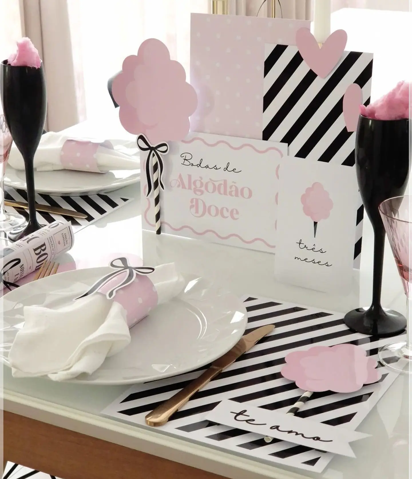 Arquivo de Corte Kit Bodas de Algodão Doce 6 1