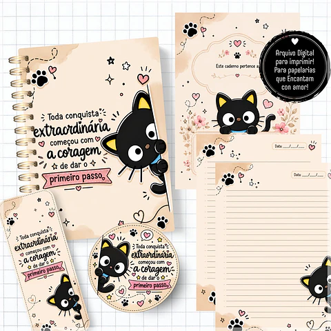 Encadernação - Coleção Chococat