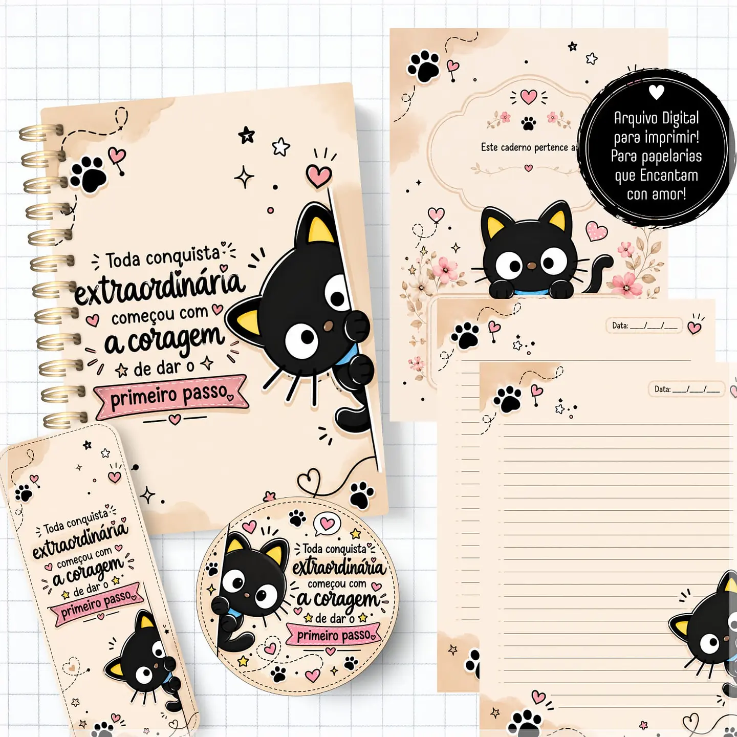 Encadernação - Coleção Chococat 1
