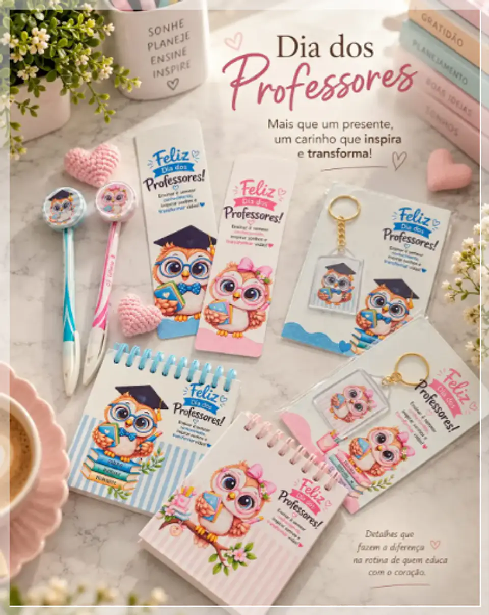 Arquivo de Corte Combo Kit Mimos Dia dos Professores Corujas 1 1