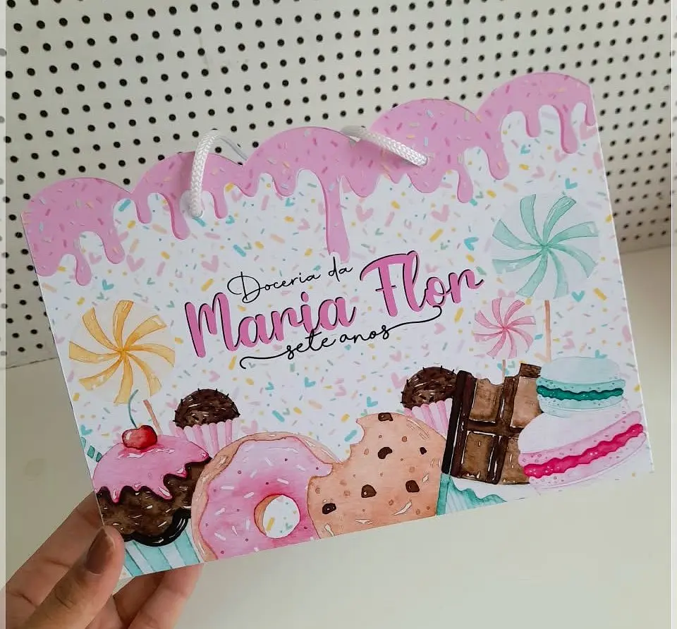 Arquivo de Corte Sacolinha Confeitaria 2 1