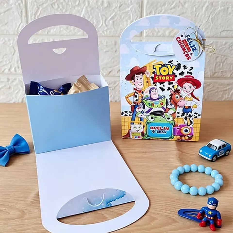Arquivo de Corte Caixa Sacolinha Toy Story 10 1
