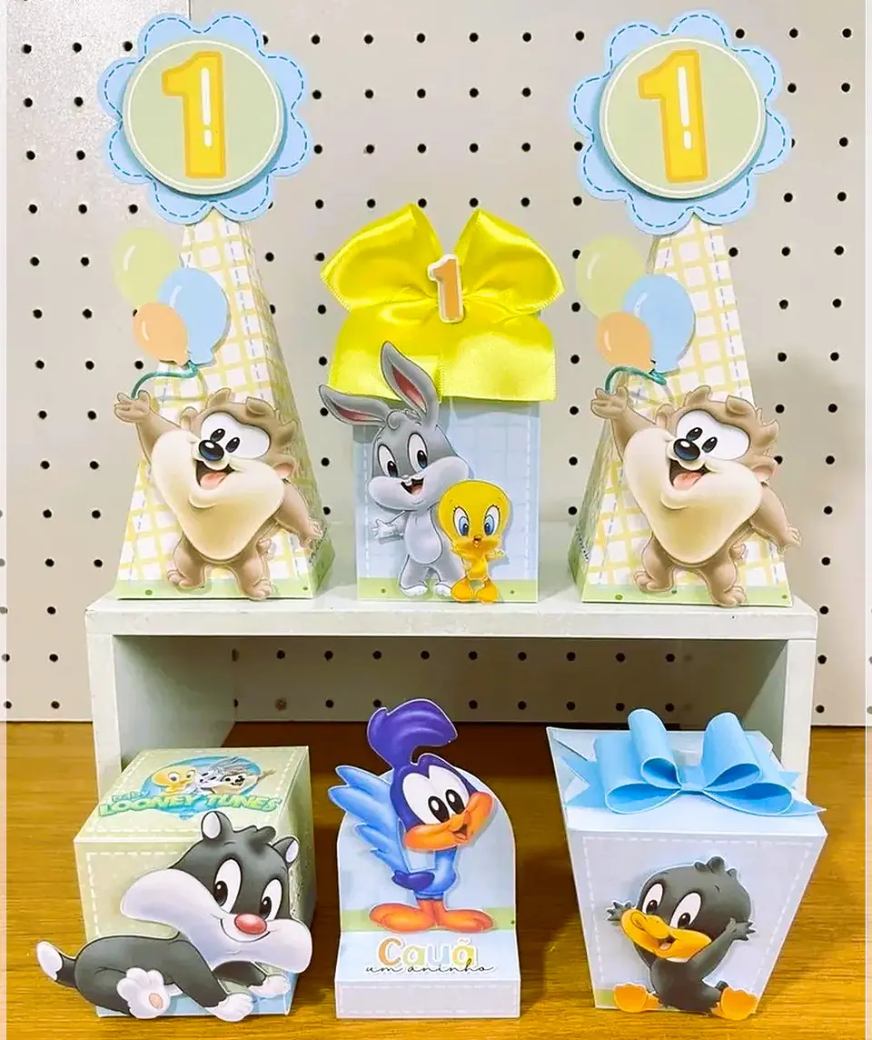 Arquivo de Corte Kit Festa Looney Tunes 2 1
