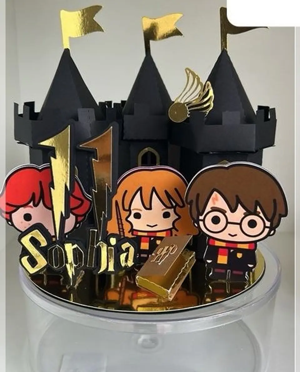Arquivo de Corte Topo de Bolo Harry Potter 23 1