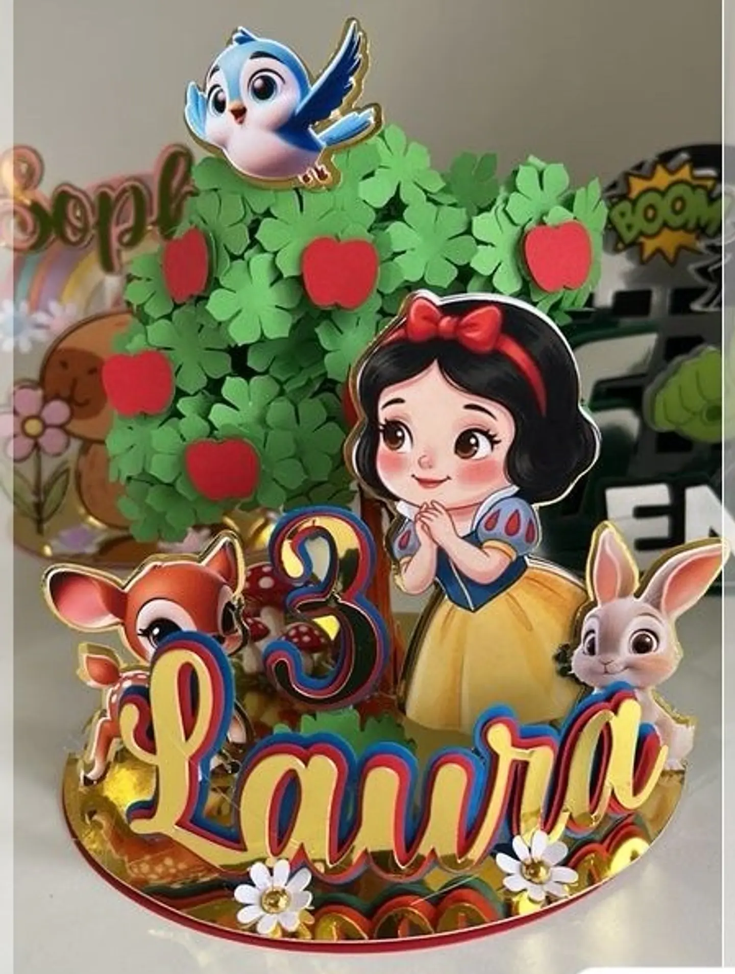 Arquivo de Corte Topo de Bolo Branca de Neve 29 1
