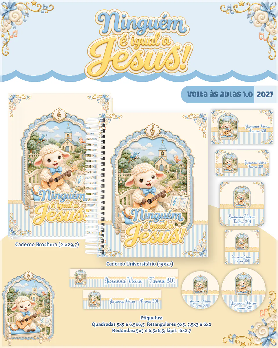 Encadernação - Louvor Infantil Escolar Cristão 1