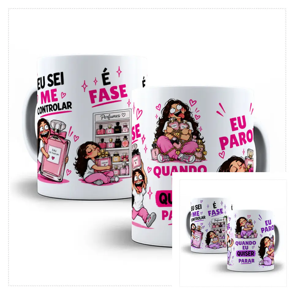 Sublimação - Caneca Eu sei me Controlar Quando eu Quiser eu Paro 1