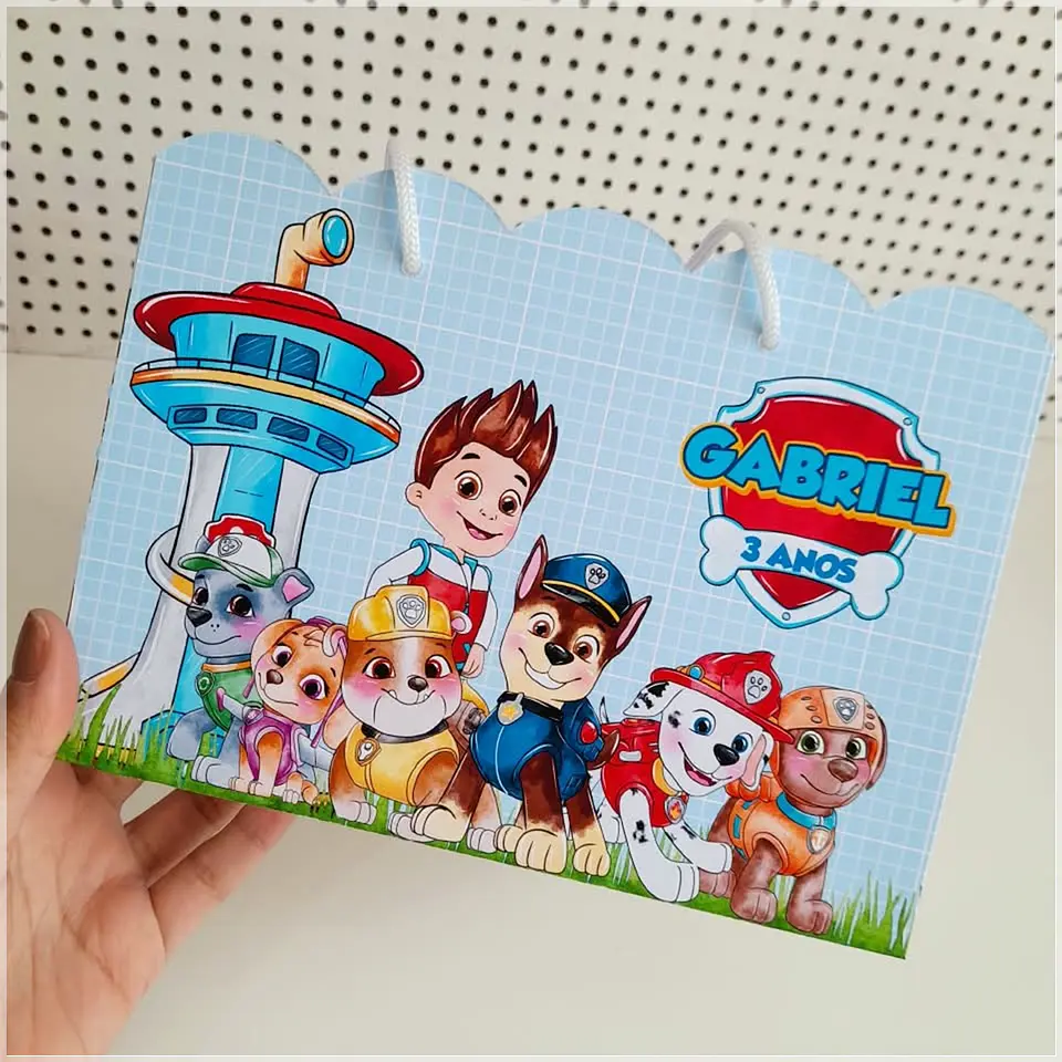 Arquivo de Corte Sacolinha Patrulha Canina 8 1