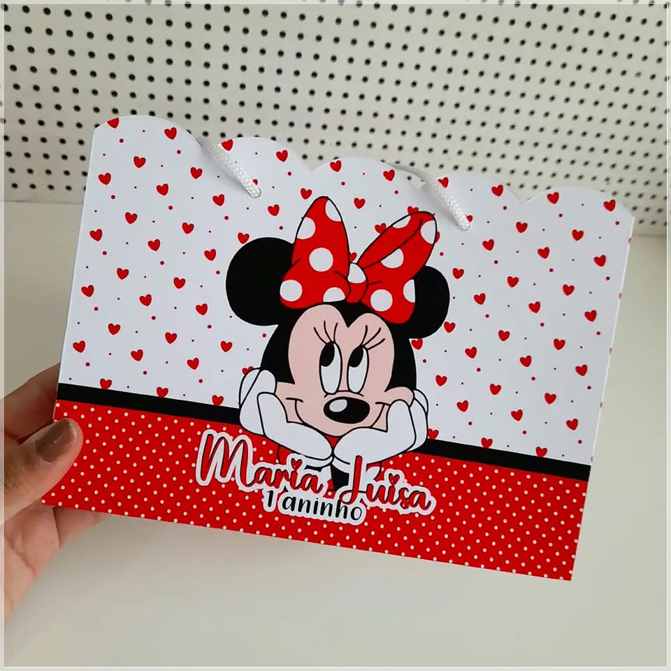 Arquivo de Corte Sacolinha Minnie Vermelha 7 1