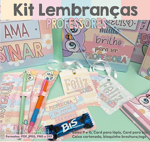 Arquivo de Corte Kit Combo Dia dos Professores 4