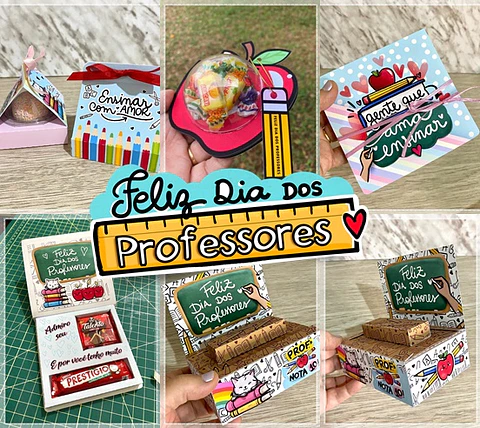 Arquivo de Corte Kit Combo Dia dos Professores 2