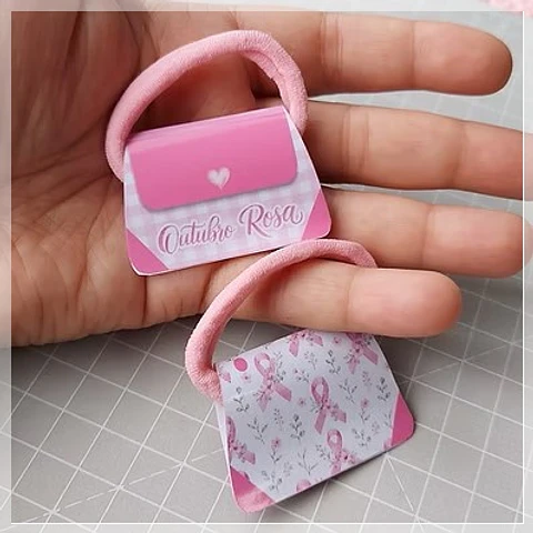 Arquivo de Corte Bolsinha Xuxinha Outubro Rosa 8