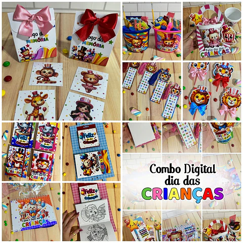 Arquivo de Corte Kit Combo Dia das Crianças 3