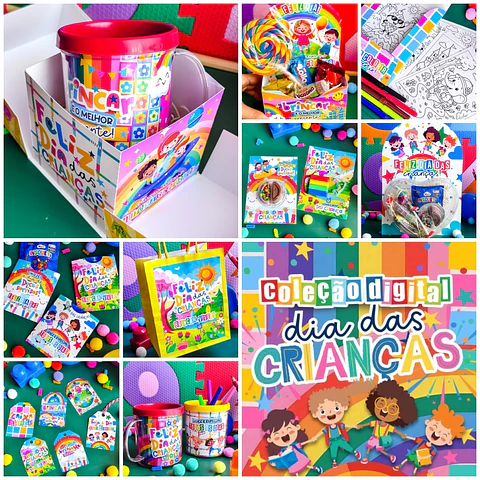 Arquivo de Corte Kit Combo Dia das Crianças 1