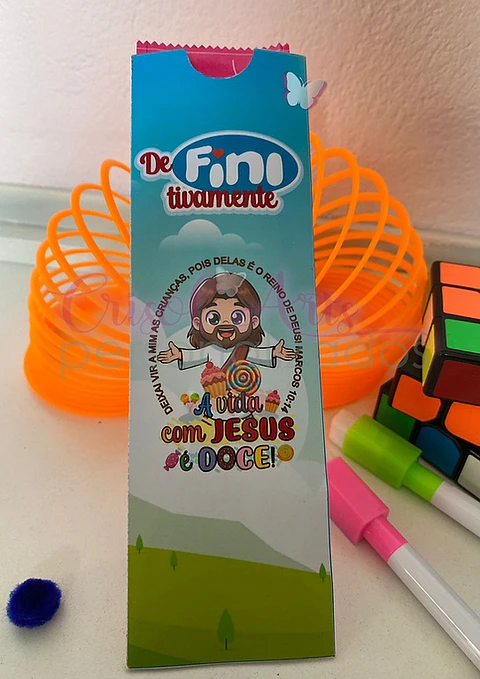 Arquivo de Corte Doces Envelope Fini Dia das Crianças 14