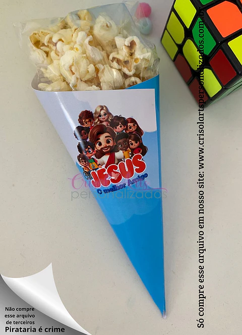Arquivo de Corte Cone Dia das Crianças 12