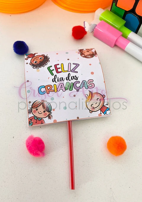 Arquivo de Corte Pirulito Dia das Crianças 19