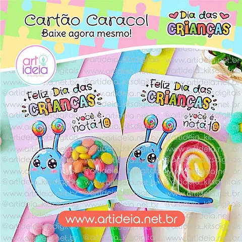 Arquivo de Corte Cartão Dia das Crianças 2