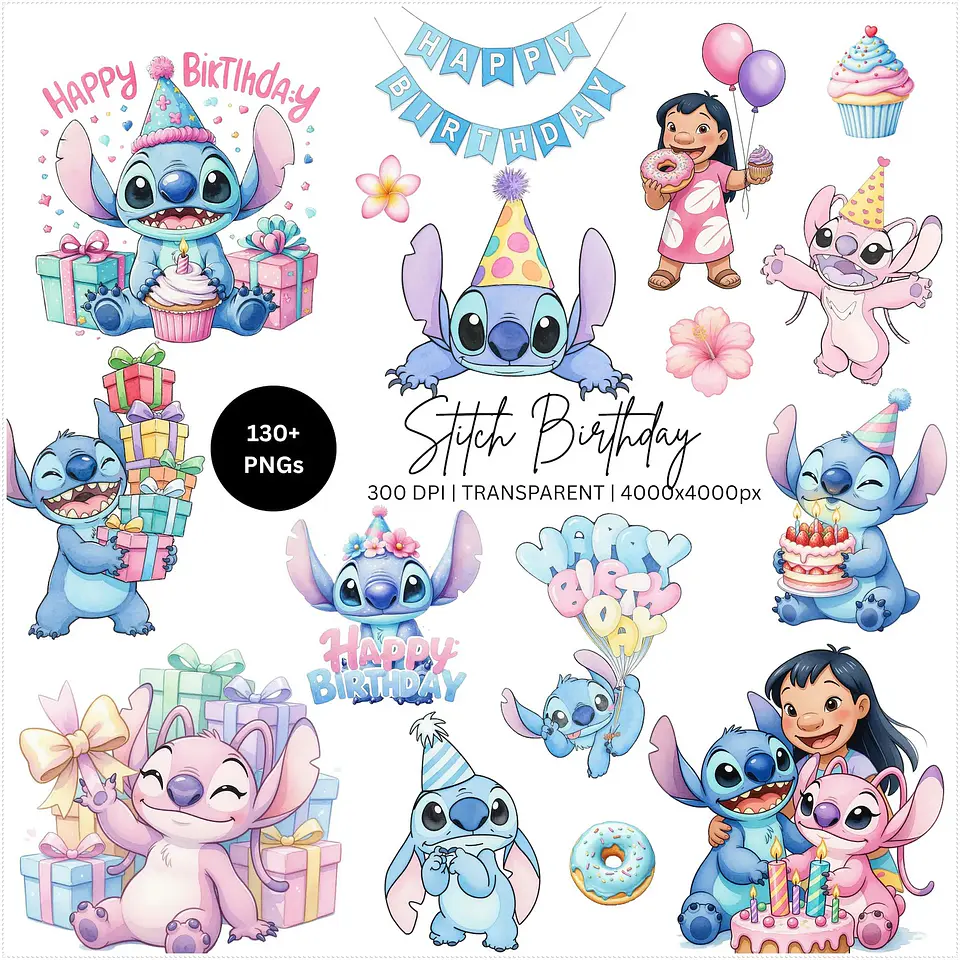 Kit Digital Stitch em Aquarela 1 1