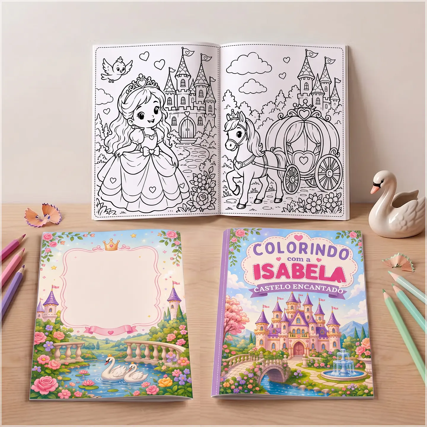 Arquivo de Corte - Revista de Colorir Realeza 1