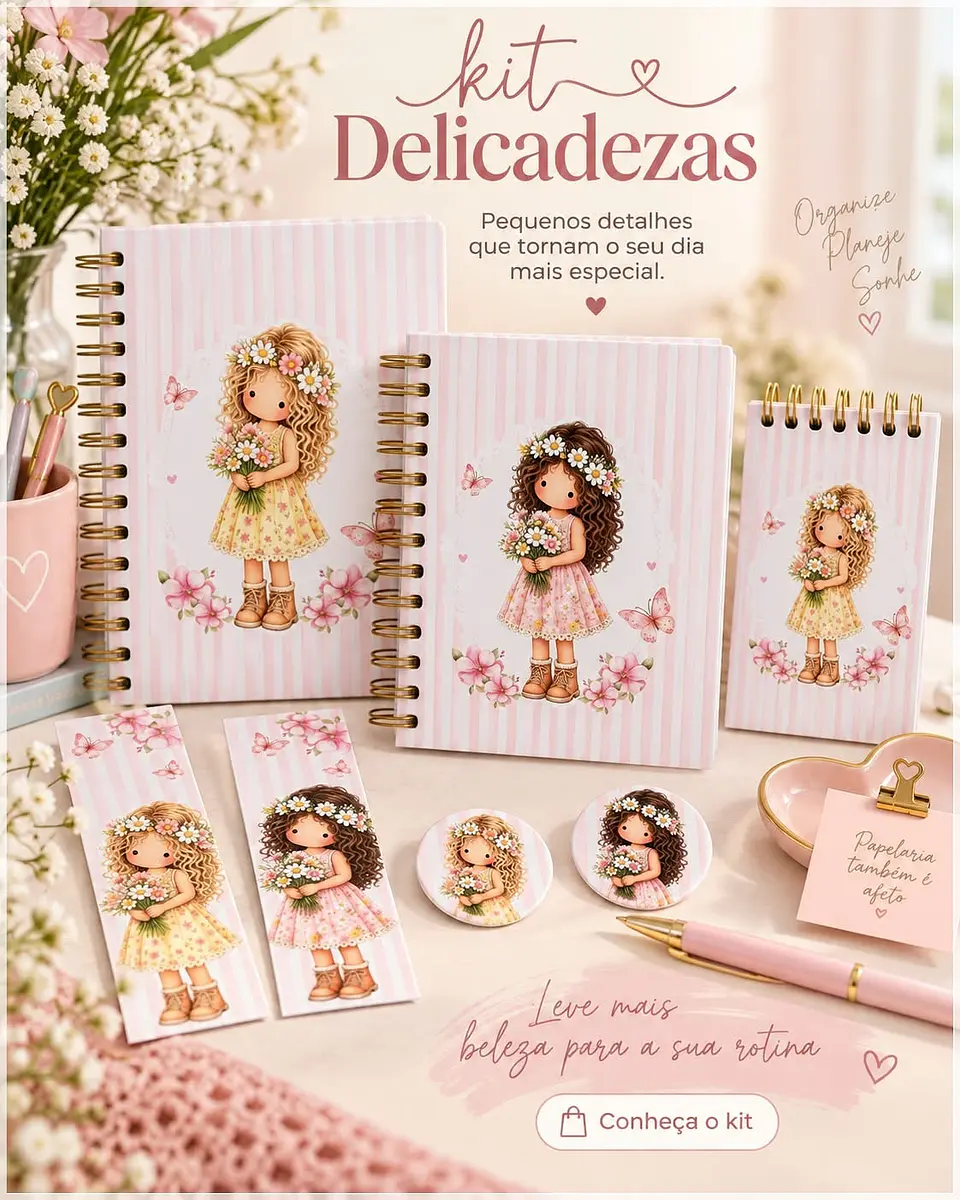 Encadernação - Coleção Delicadezas 1