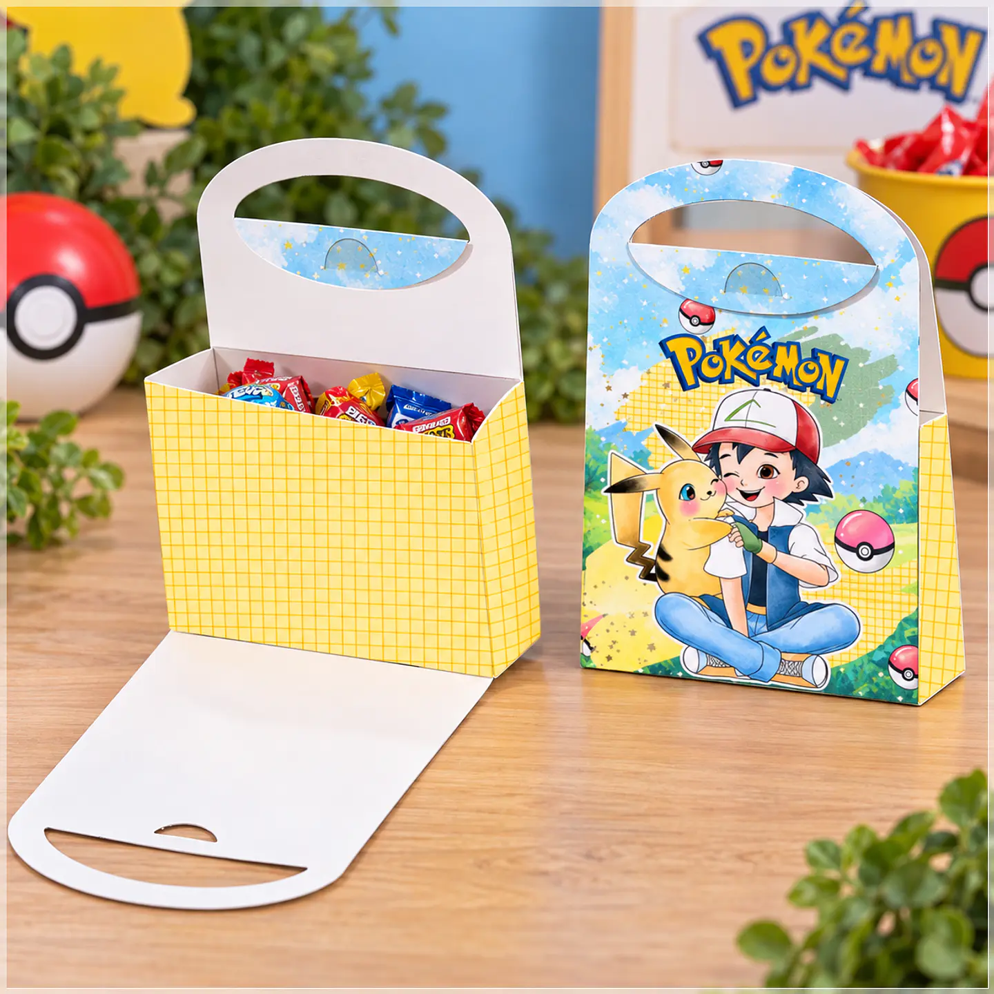 Arquivo de Corte Caixa Sacolinha Pokemon Dia das Crianças 21 1