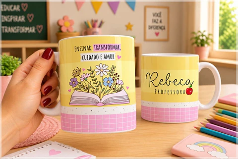 Sublimação - Caneca Dia dos Professores 01