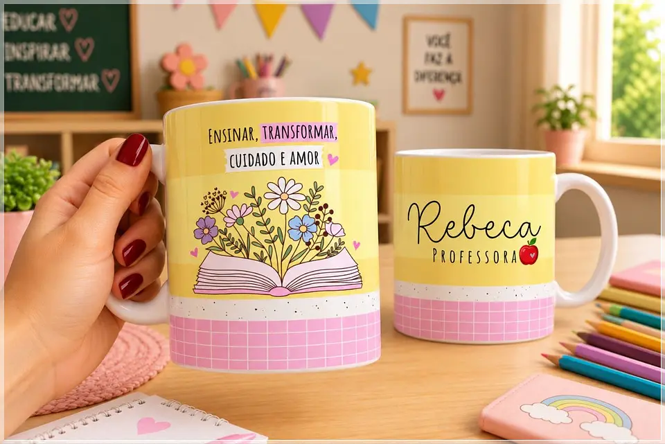 Sublimação - Caneca Dia dos Professores 01 1